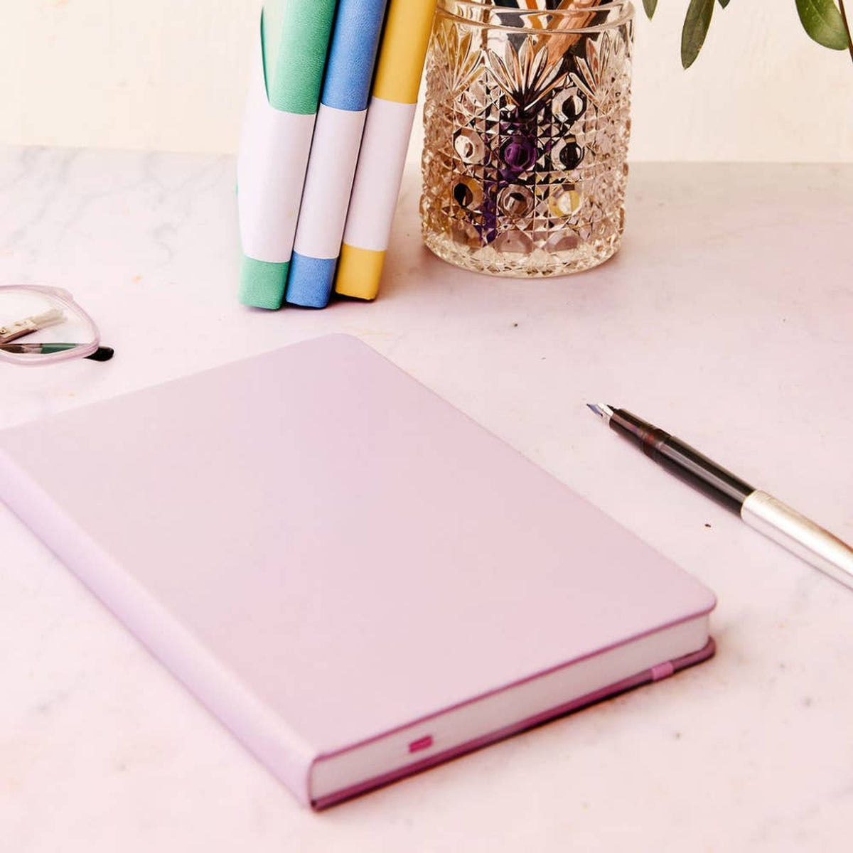 A5 120 gsm Blank Journal close-up view
