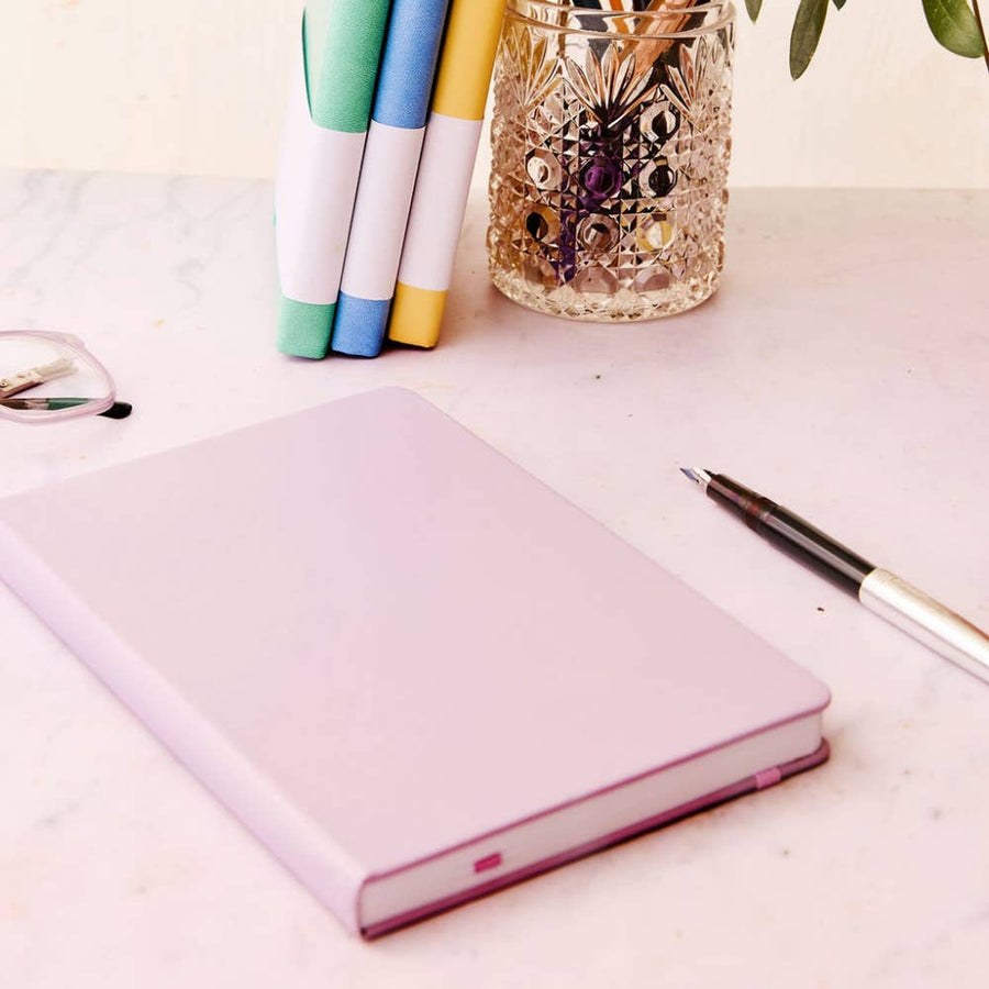 A5 120 gsm Blank Journal close-up view