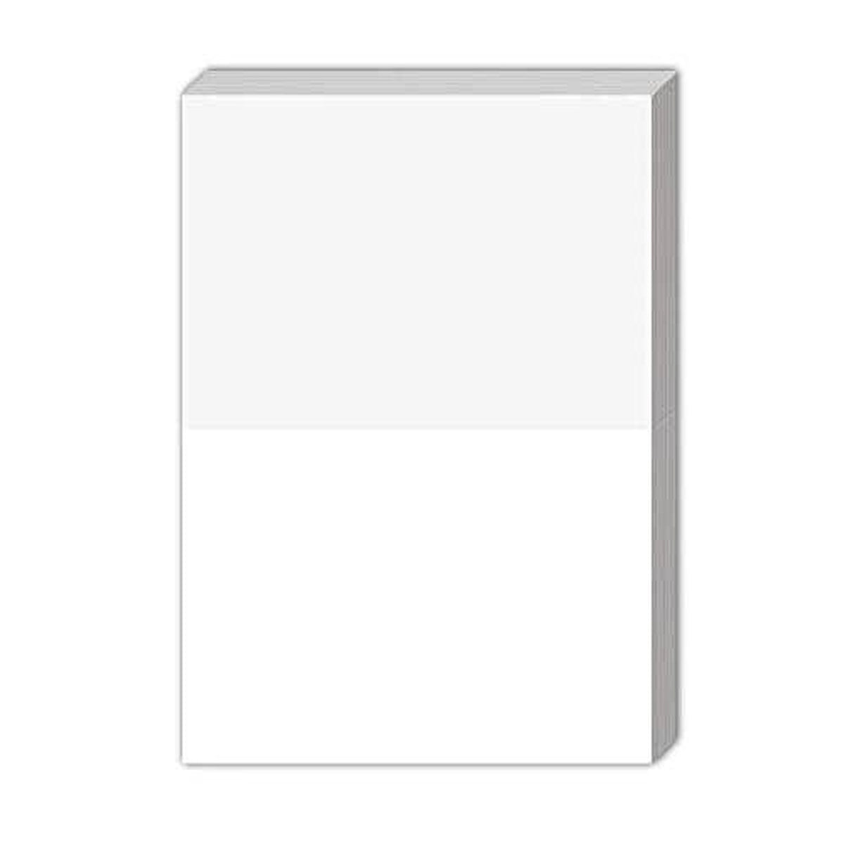 Heavyweight Blank Folded Cards, 100 Pack close-up view