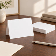 Heavyweight Blank Folded Cards, 100 Pack lifestyle view