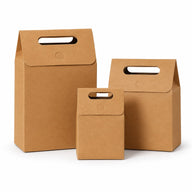 Kraft Handle Gift Box, 24 Pack main view