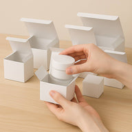 Square Paper Gift Box lifestyle view